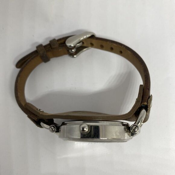 Fossil Georgia ES3060 Women Brown Leather Analog Dial Quartz Genuine Watch KS734 - Picture 8 of 12